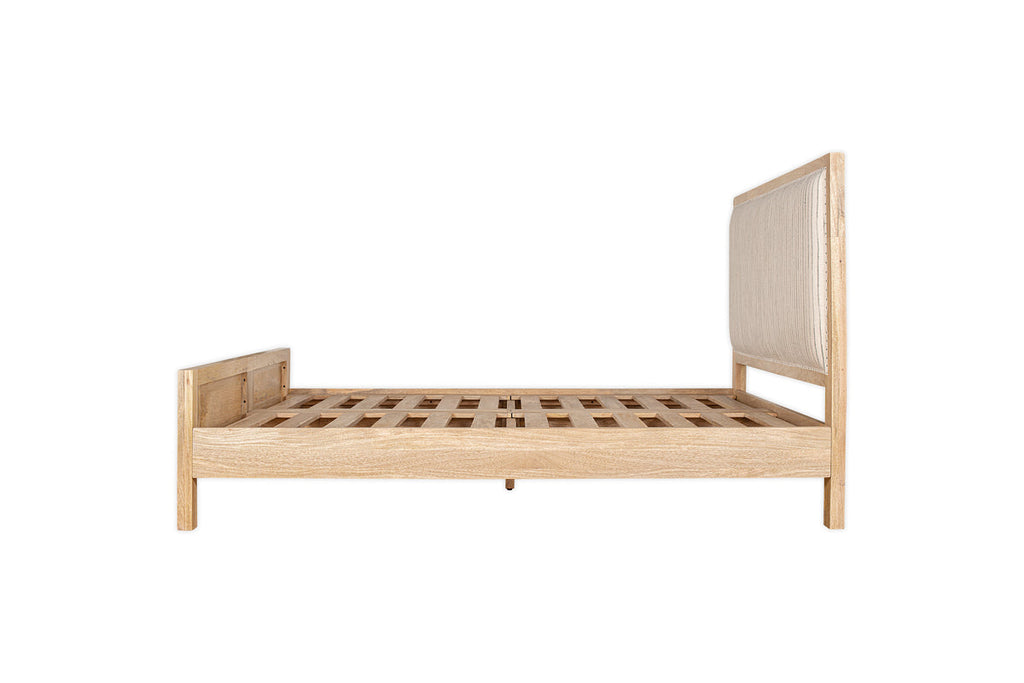 Lit rayé Sanja - Naturel