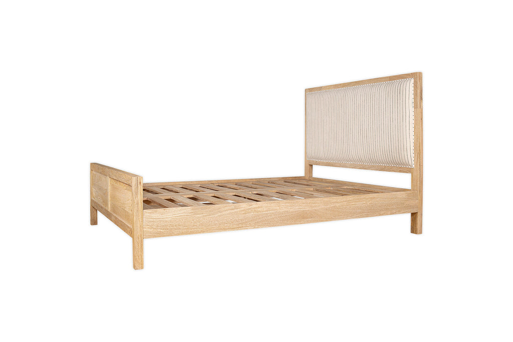 Lit rayé Sanja - Naturel