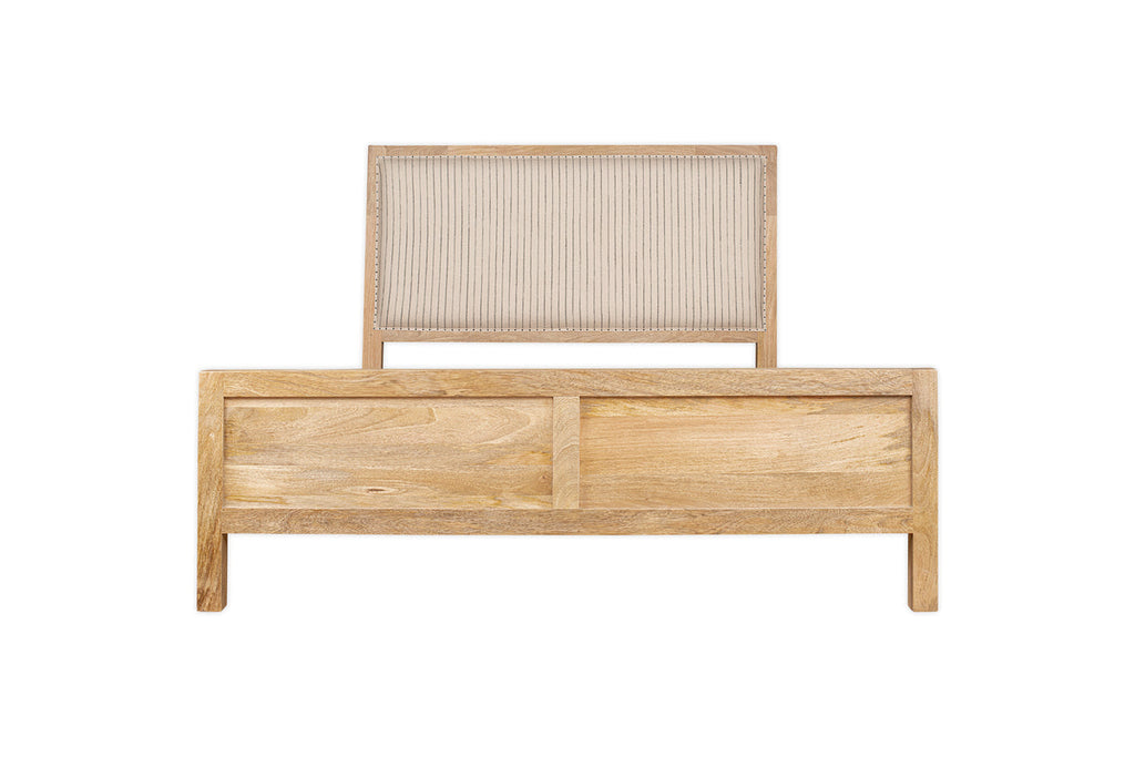 Lit rayé Sanja - Naturel