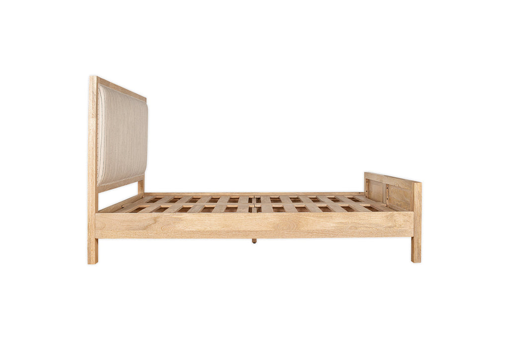 Lit rayé Sanja - Naturel