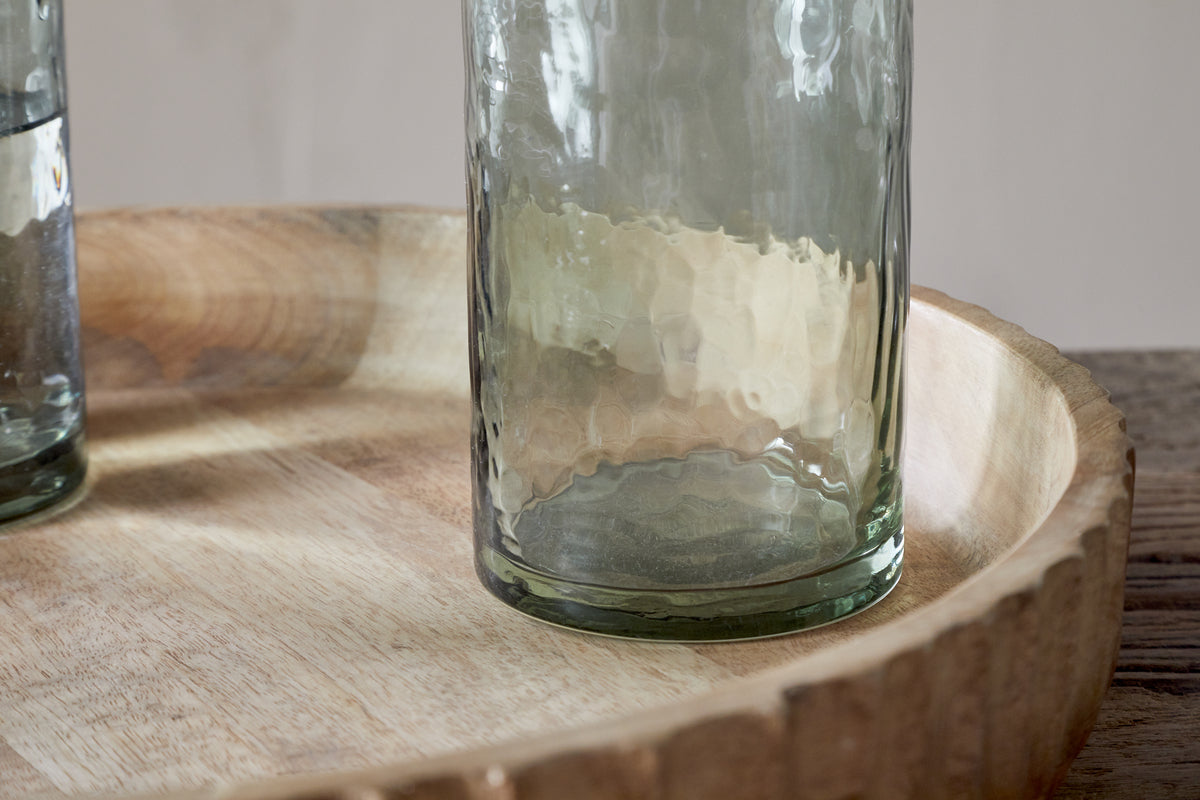 Verres à whisky Yala Hammered Highball - Vert sauge (lot de 4)