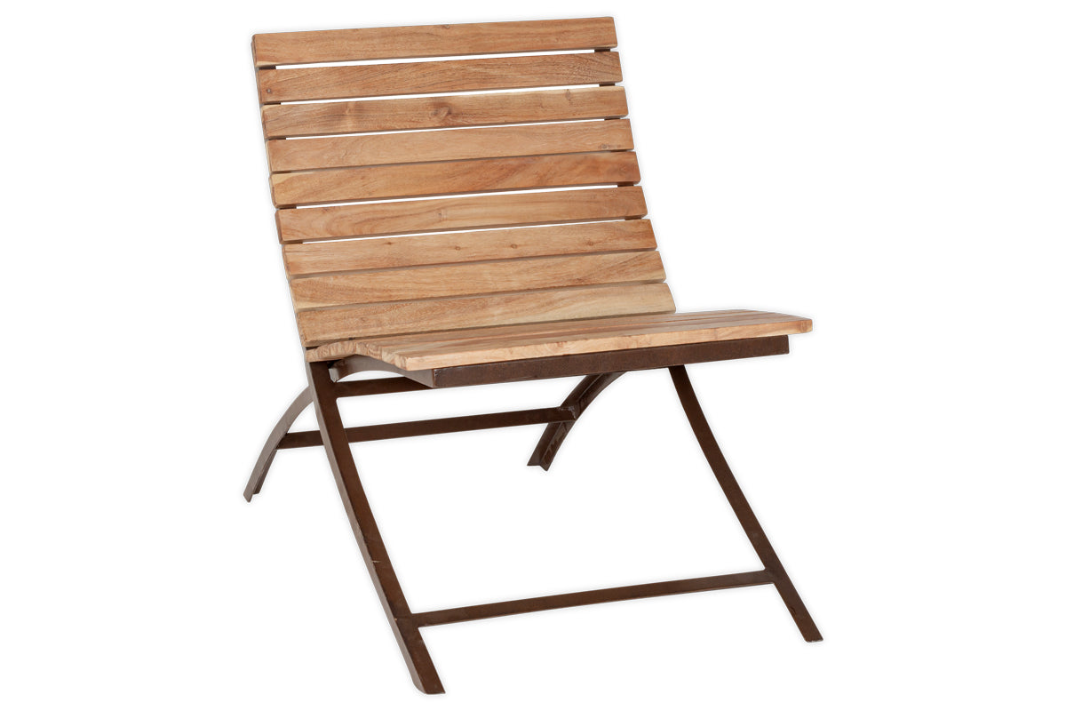 Chaise d'extérieur Yatin - Naturel