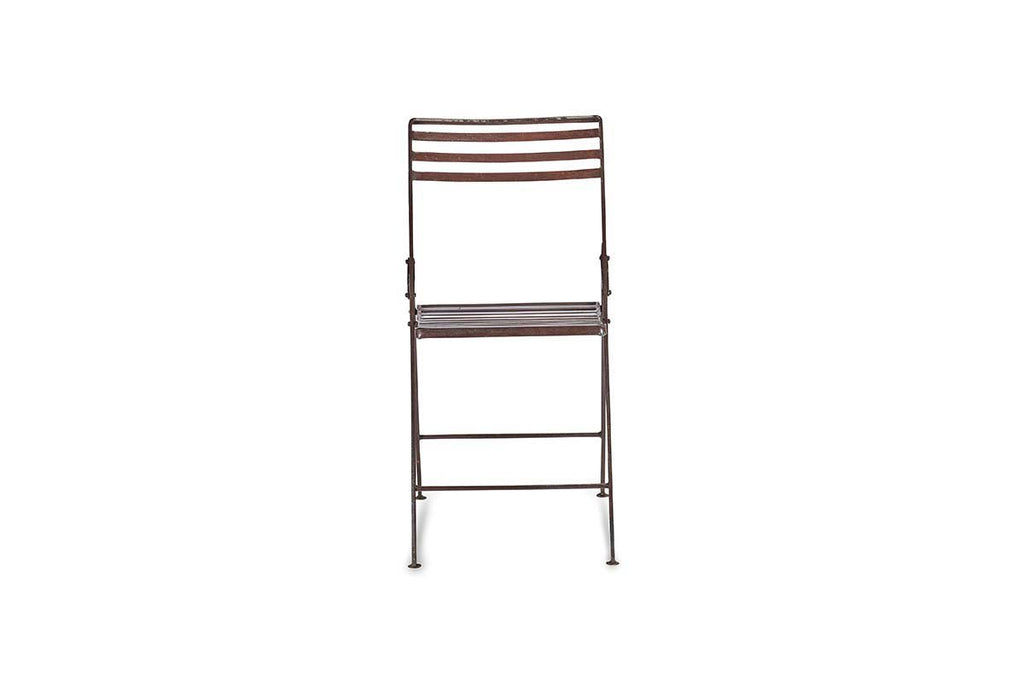 Chaise de bistrot en fer Yealme
